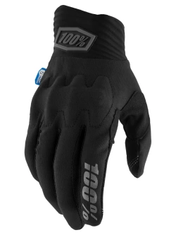 Rękawice cross 100% Cognito Smart Shock czarne