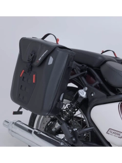 Sakwy motocyklowe wodoodporne SysBag WP M/M SW-Motech + stelaże SLC Royal Enfield Classic 650 (25-)/ Shotgun 650 (22-) [poj.: 2 x 17-23l]