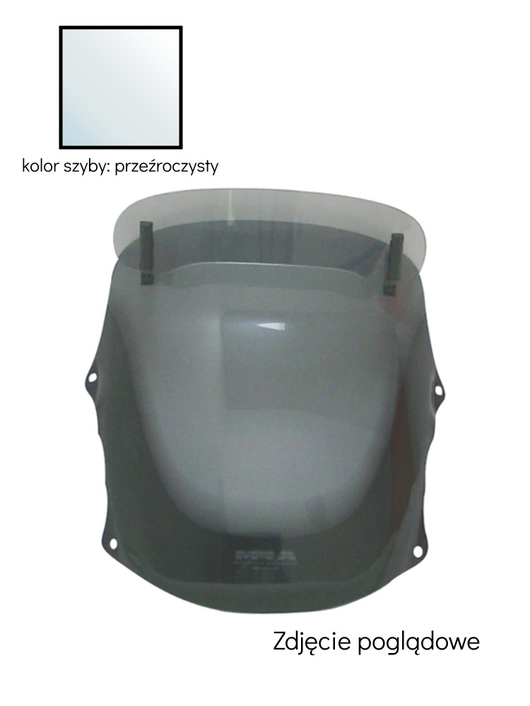 Szyba motocyklowa MRA Variotouringscreen "VT" Honda NT 650 V Deauville (98-05) przeźroczysta