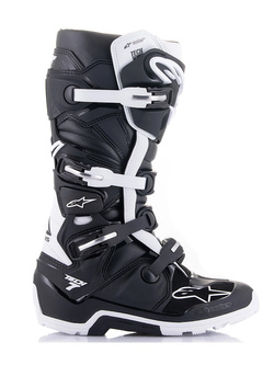 Buty enduro Alpinestars MX Tech 7 Drystar czarno-białe