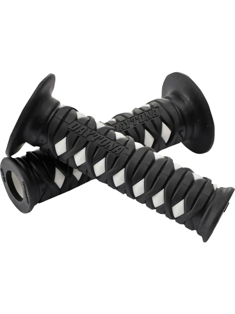 Manetki Daytona Products GrippyGrip GGD-Katana do kierownic o średnicy 22,2 [mm] czarno-białe