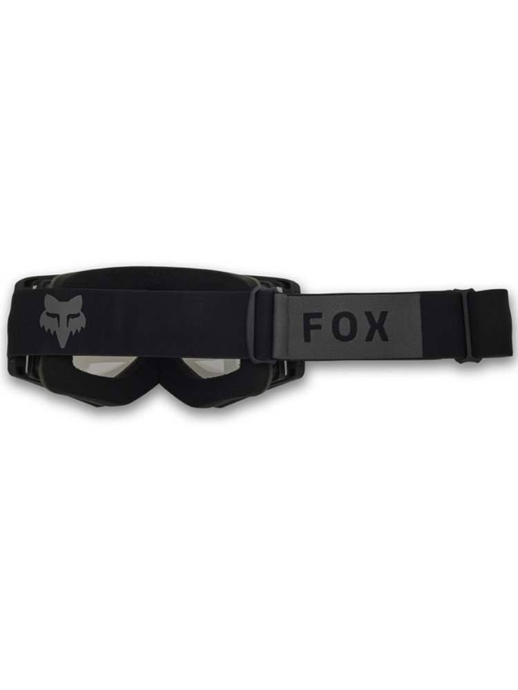 Gogle motocyklowe z Fox Airspace Enduro z przezroczystą szybą czarne