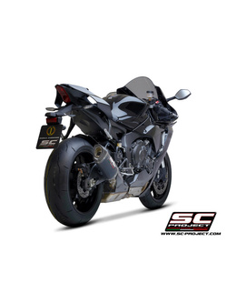 Tłumik SC-Project SC1-M Carbon / Titanium (Slip on) - Yamaha YZF R1 / R1M [17-19]