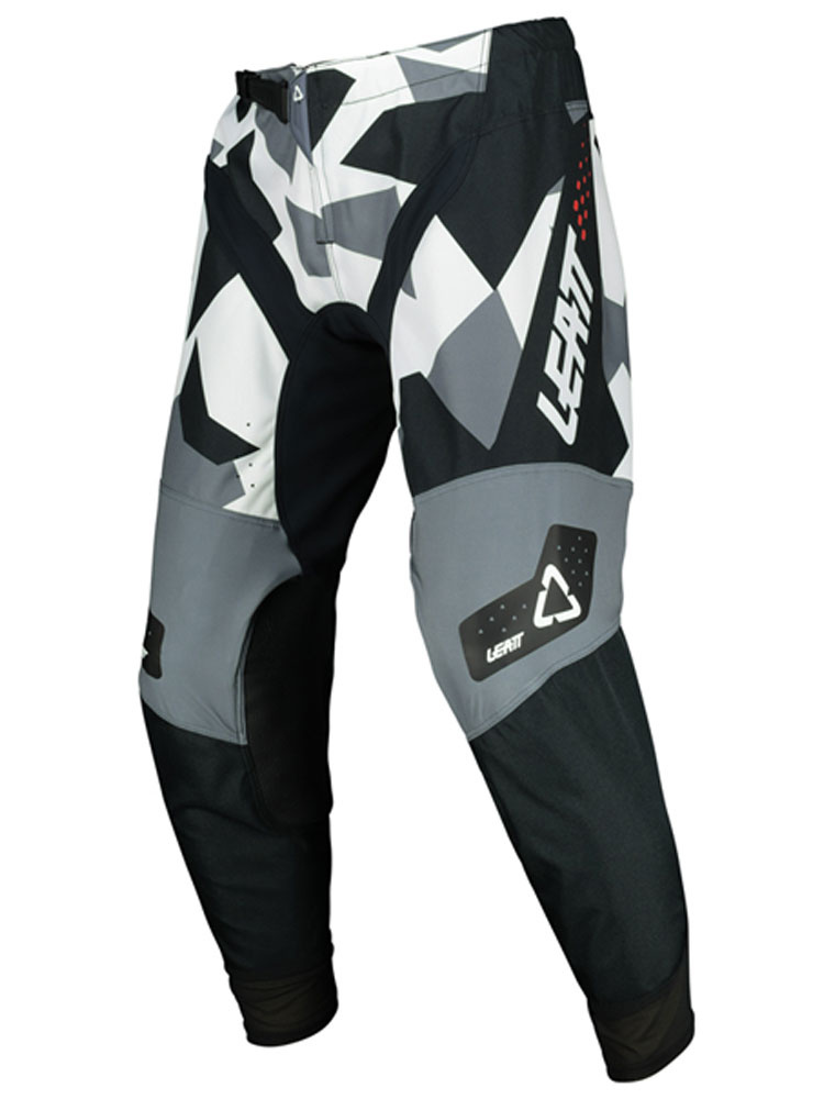 Spodnie cross Leatt Moto 4.5 czarno-szaro-biała