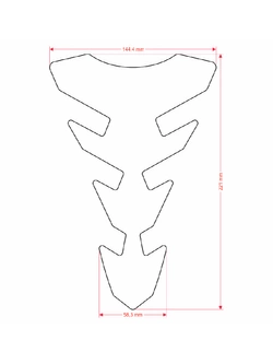 Tankpad Uniwersalny Onedesign Slim Tribal