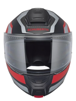 Kask szczękowy Schuberth Concept Tracer czarno-szaro-czerwony