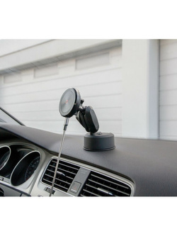 Uchwyt na telefon z ładowaniem bezprzewodowym Lampa Mag Wireless Orbit magnetyczny z przyssawką