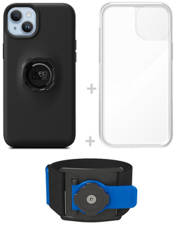 Zestaw do biegania: etui na telefon iPhone 14 Plus + wodoodporny pokrowiec + opaska sportowa Quad Lock