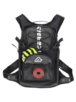 Plecak enduro Acerbis H2O Logo z bukłakiem 2 litry, czarno-biały [pojemność: 10 l]
