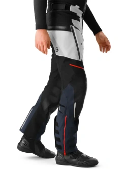 Spodnie motocyklowe tekstylne Shima Hero 3.0 szaro-niebieskie