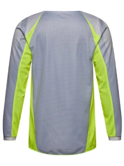 Bluza enduro dziecięca Fox 180 Frame szara-fluo