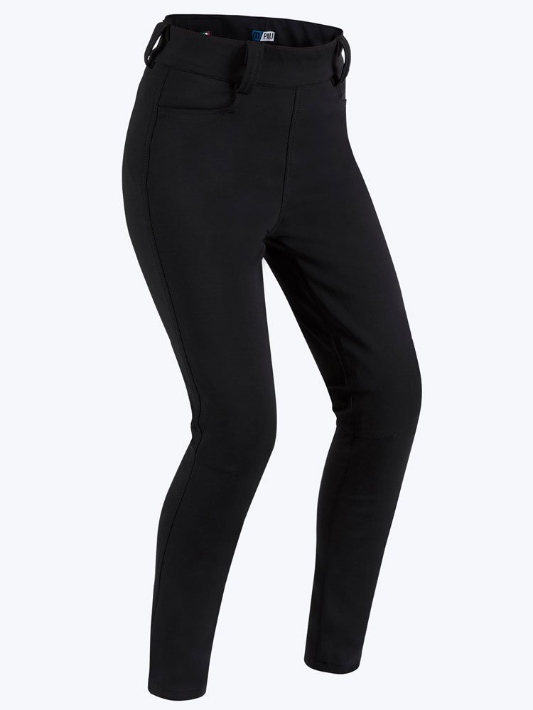 Legginsy motocyklowe damskie PMJ Spring czarne