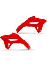 Osłony chłodnicy UFO do Honda CRF 450 R (21-), CRF 250 R (22-) czerwone