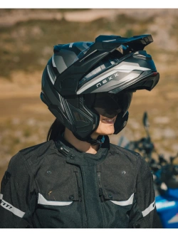 Kask adventure Nexx X.Lifecountry Westbound czarno-szary matowy