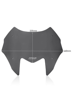 Szyba do skutera WRS Sport Yamaha T-Max 560 (22-24) mocno przyciemniana