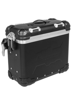 Kufer boczny z anodowanego aluminium czarny ZEGA Evo Touratech "And-B" (31L) prawy