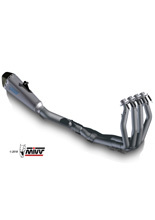 Pełny układ wydechowy (Delta Race) MIVV do Suzuki GSX-R 1300 Hayabusa (08-17) titanium