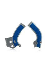 Osłony ramy Acerbis X-Grip Yamaha WR 250F/ YZ 250F/ 450F szaro-niebieskie