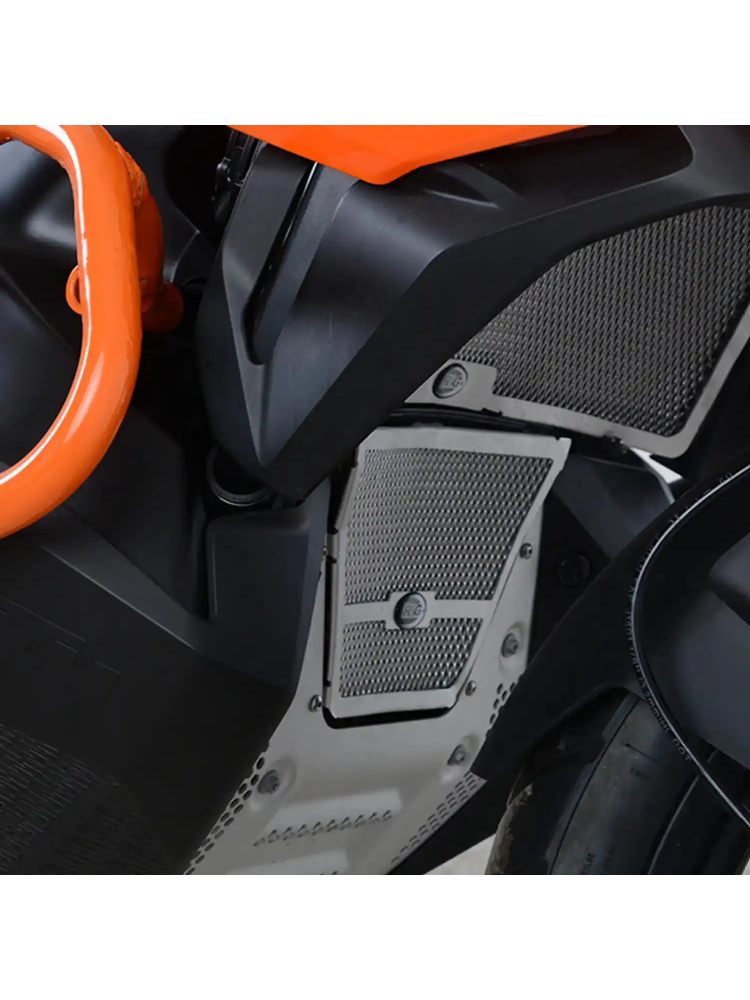 Osłona kolektorów wydechowych R&G Racing KTM/ Husqvarna (wybrane modele) czarna