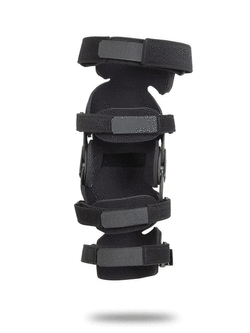 Ortezy kolanowe Asterisk Carbon Cell czarne