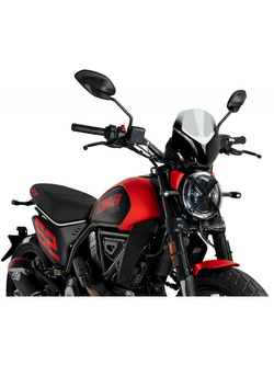 Owiewka motocyklowa turystyczna PUIG Naked New Generation Ducati Scrambler FT/ Icon/ Nightshift (23-) lekko przyciemniana