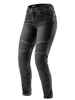 Jeansy motocyklowe damskie Rebelhorn Agness 2 Mono czarne