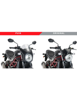 Owiewka PUIG do Suzuki SV650 (16-) lekko przyciemniana
