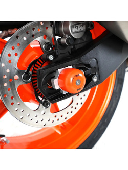 Slidery wahacza R&G Racing KTM/ CF Moto (wybrane modele) pomarańczowe