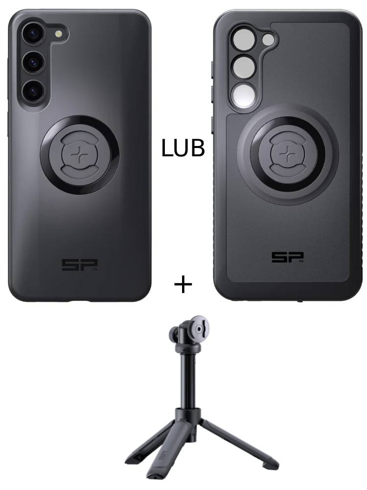 Zestaw: etui na telefon Samsung Galaxy S23+ + statyw/selfie stick SPC+ SP Connect