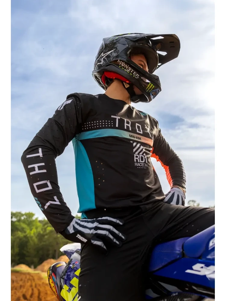 Bluza enduro Thor Sportmode Synth czarna