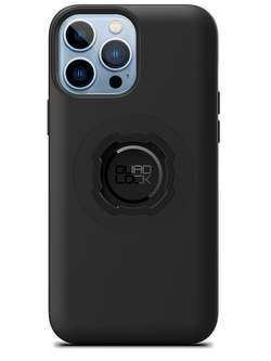 Zestaw: etui na telefon iPhone 13 Pro Max + uchwyt Quad Lock montowany za pomocą paska z szybkozłączką