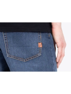 Jeansy motocyklowe John Doe Classic Tapered Mono niebieskie