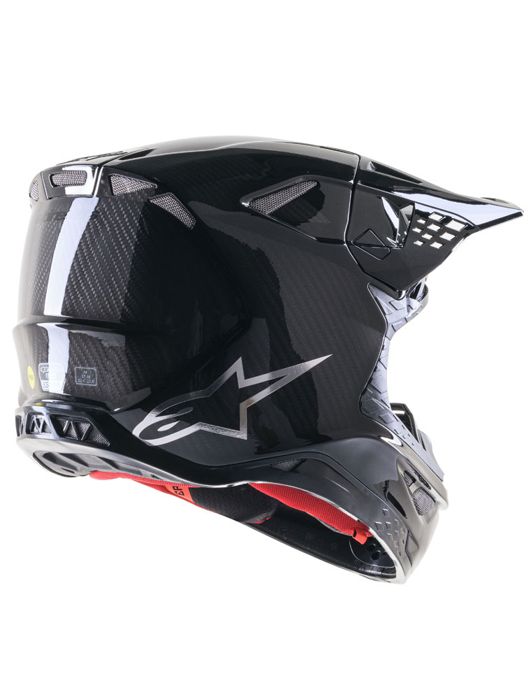 Kask enduro Alpinestars MX Supertech M10 Fame czarny