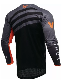 Bluza enduro Thor Launchmode Vented Raid szaro-czarna