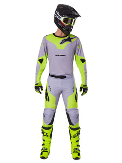 Spodnie cross Alpinestars MX Racer Veil szaro-żółty