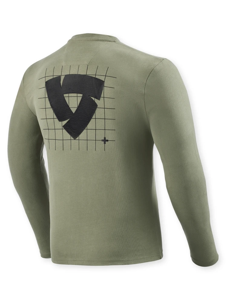 Koszulka z długim rękawem REV’IT! Fable zielona