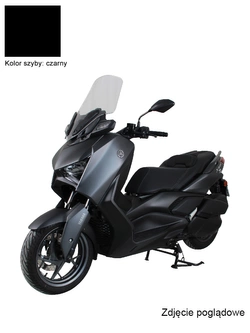 Szyba motocyklowa MRA "TM" Yamaha X-Max 300 (25-) czarna