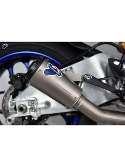 Tłumik Slip-On Termignoni GP2R - RHT tytan + Decat dekatalizator do Yamaha YZF R3 / MT03 (15-19)