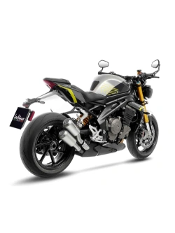 Podwójny tłumik motocyklowy LeoVince LV-10 stalowy Triumph (wybrane modele) [z homologacją] 