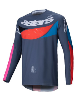 Bluza cross Alpinestars MX Techstar Dreem szaro-wielokolorowa