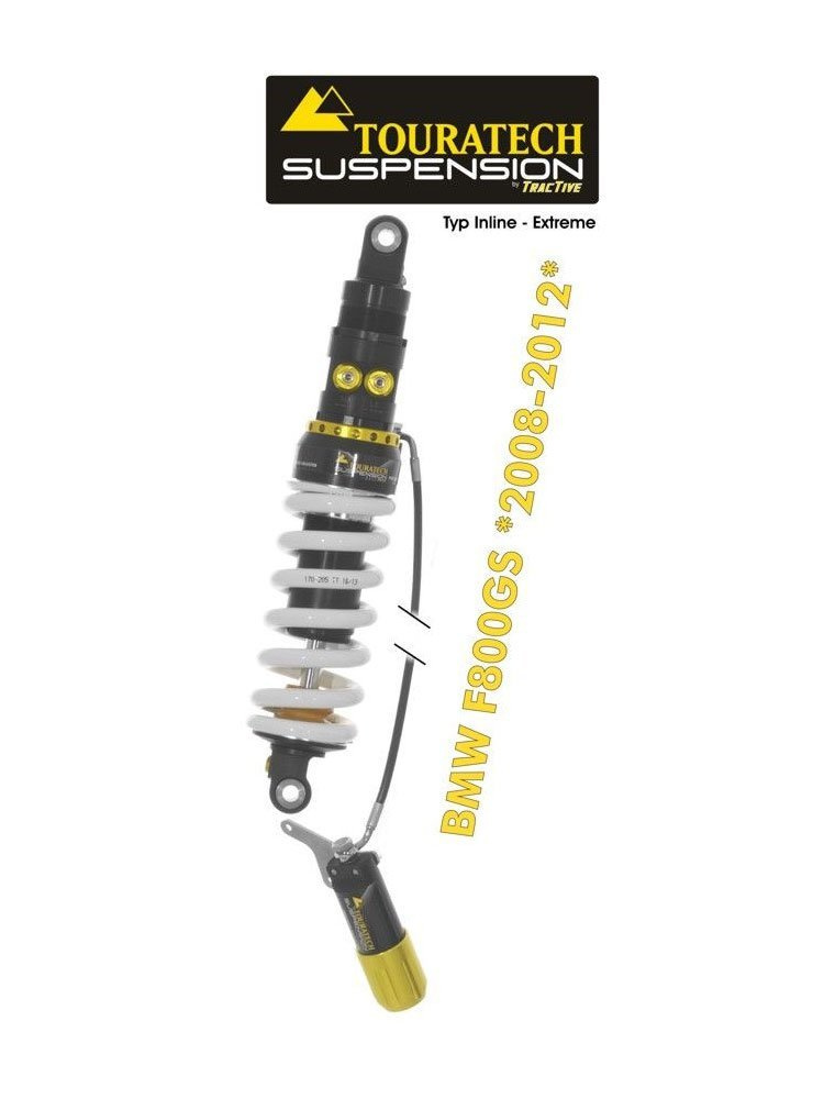 Amortyzator typ Inline Extreme Touratech do BMW F800GS (13-18) / F800GS Adventure (13-21)