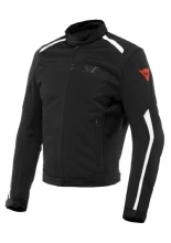 Kurtka motocyklowa tekstylna Dainese Hydraflux 2 Air D-Dry czarno-biało-czerwona
