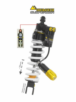 Amortyzator obniżający zawieszenie Touratech Extreme Honda XL 750 Transalp (23-) [-25 mm]
