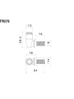Kierunkowskazy motocyklowe Rizoma Light Unit z uchwytem, czarne