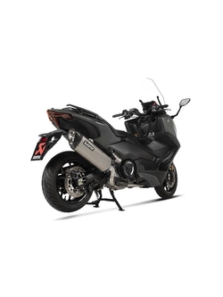 Pełny układ wydechowy Akrapović Racing Line Yamaha XP 560 T-Max (20-)/ Tech Max (20-)/ 20th Anniversary (21) tytanowy [z homologacją]