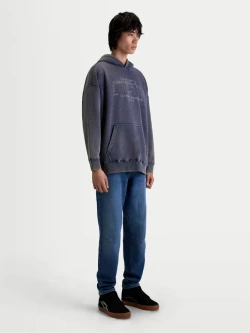 Bluza z kapturem Alpinestars Infinite Washed niebieska