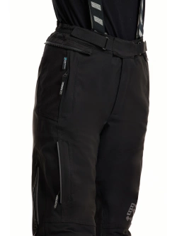 Spodnie motocyklowe damskie tekstylne Rukka FlexoRina czarne