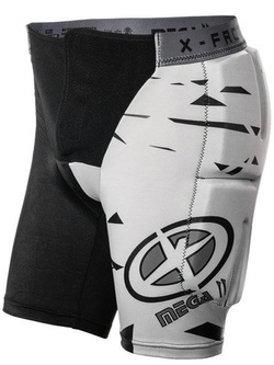 Spodenki ochronne X-Factor Mega II czarno-białe