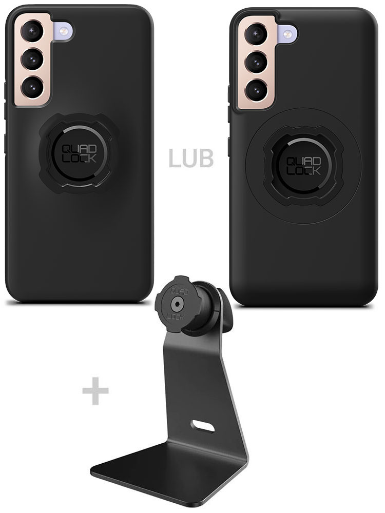 Zestaw na biurko: etui na telefon Samsung Galaxy S22 oraz uchwyt Quad Lock