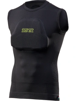 Bezrękawnik z protektorami SIXS Pro-Tech czarna